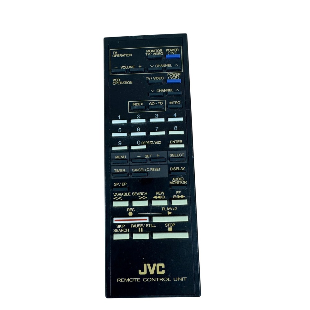 JVC PQ10544H Remote Control Unit for TV VCR OEM Works Tested